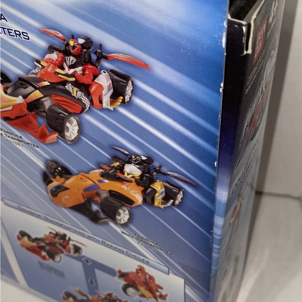 New 2009 Bandai Power Rangers RPM Track Adventure Set With Red Ranger Attack - Picture 12 of 15